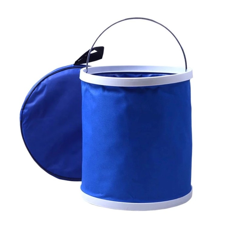 Katlanır Balıkçı Kovası (Mavi)